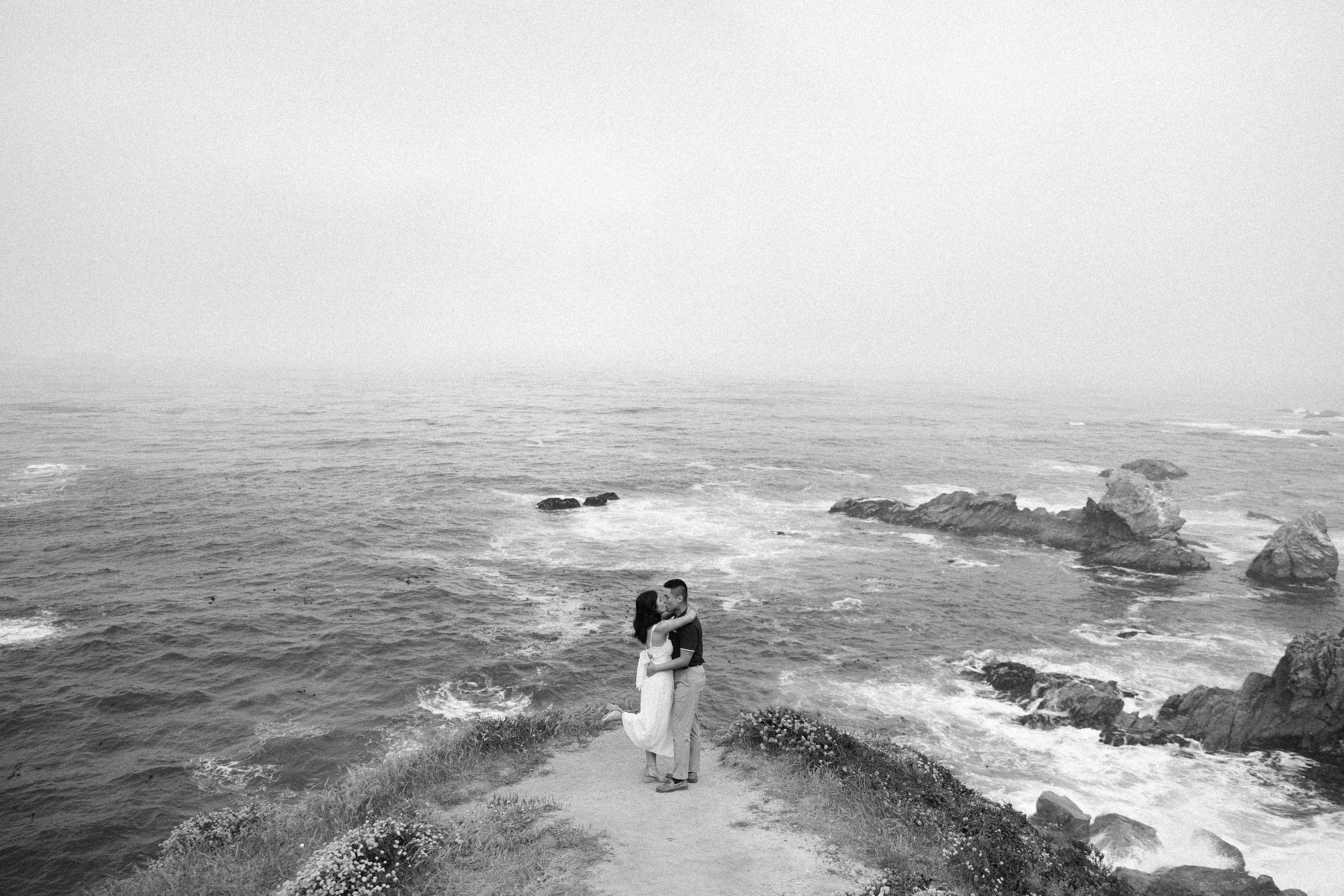 Big Sur Garrapata Proposal and Elopement