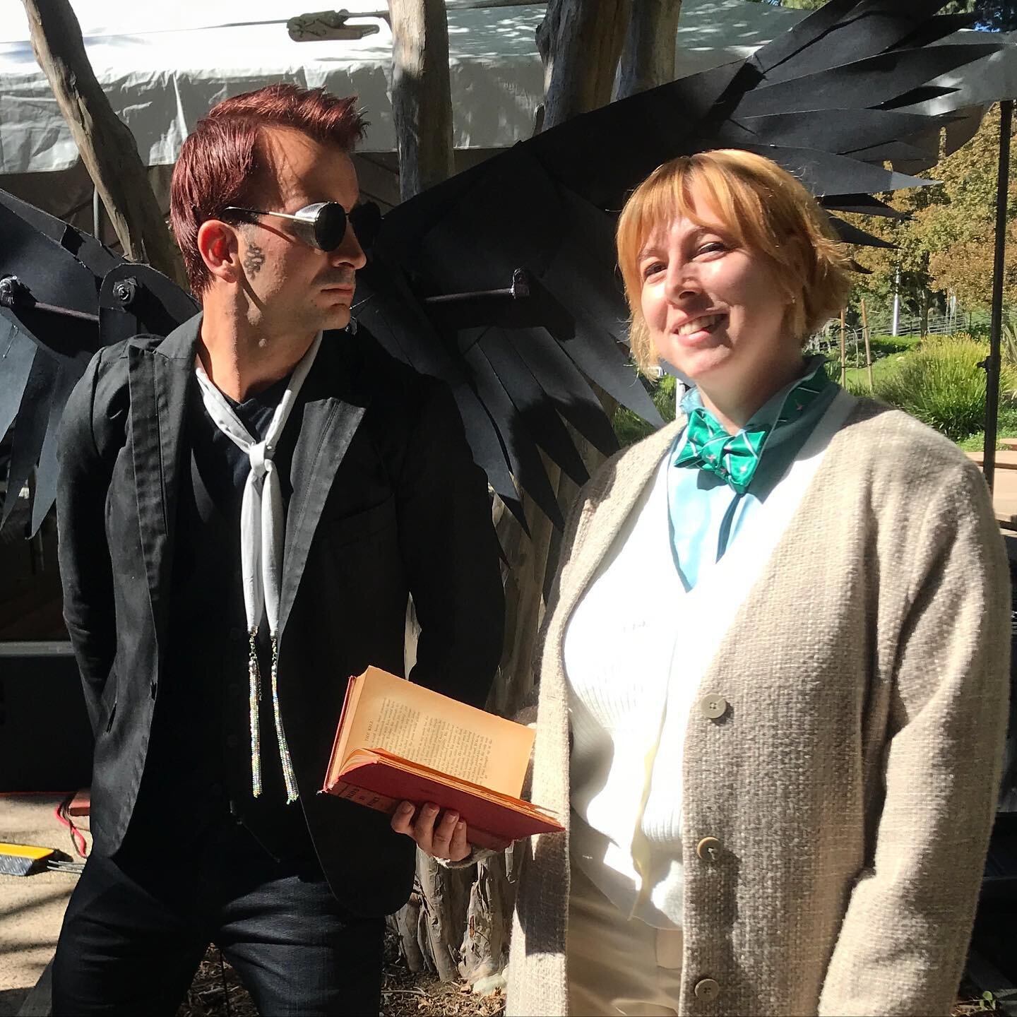 I didn&rsquo;t so much Fall as Saunter Vaguely Downwards #halloween #goodomens