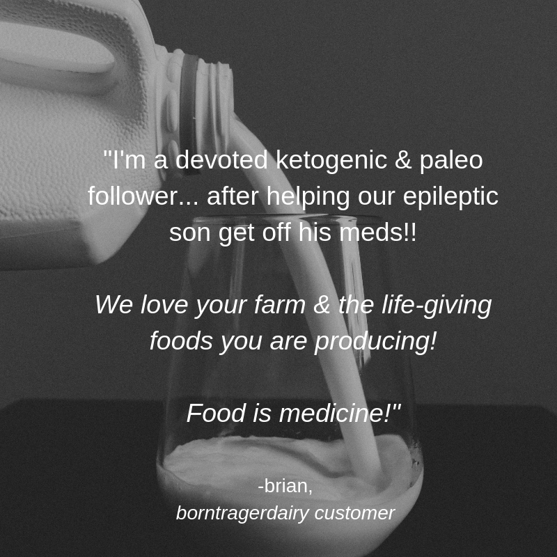 It is so exciting for us when we get testimonies like the one above!! š It makes all the hard work & time we invest sooo worth it!! To provide ālifegiving foodā for other families is a calling we donāt take for granted!