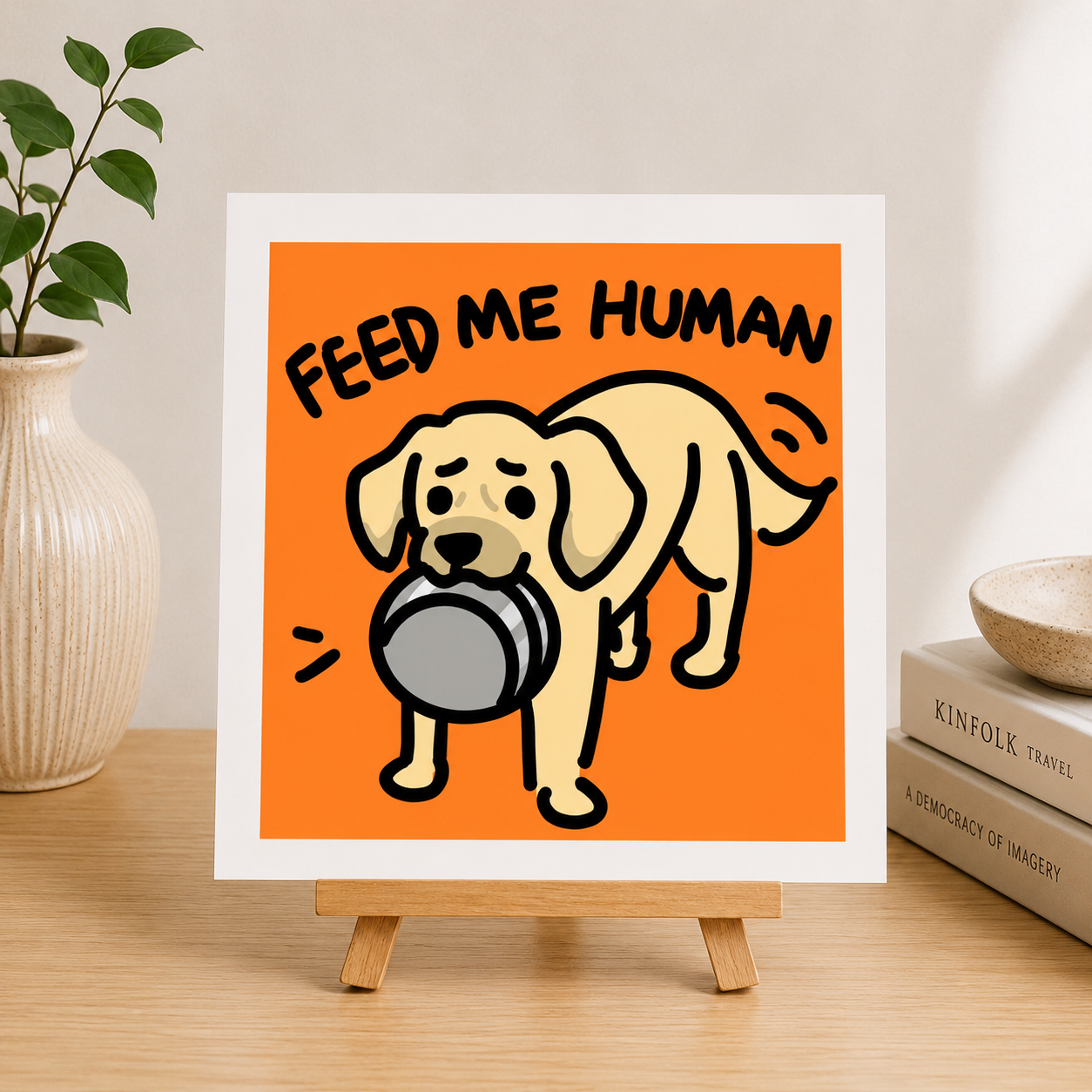 Feed me human
