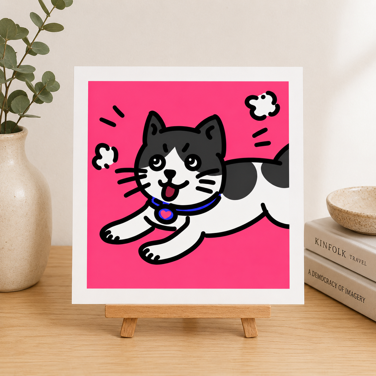 Running cat