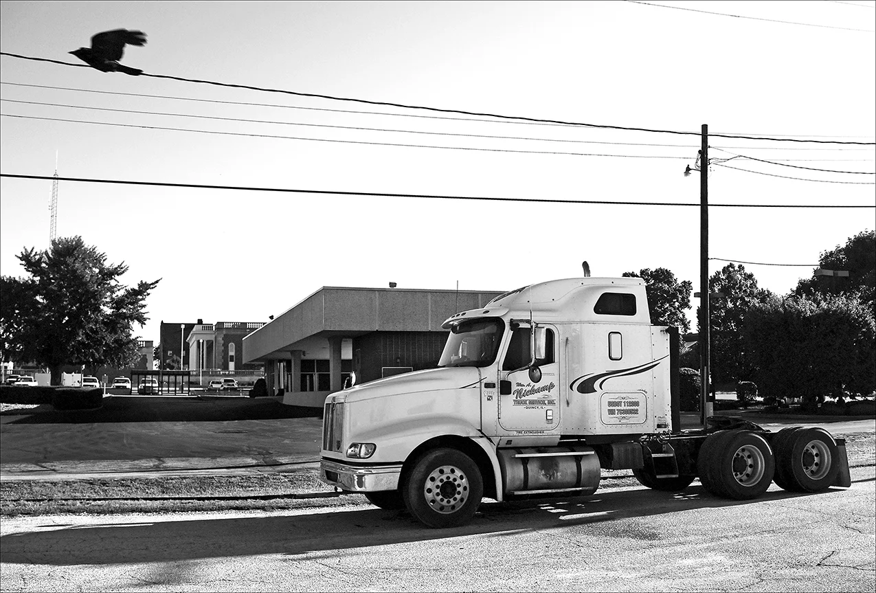 June 2017: After jumping from one house to another of friends and relatives, Ron and Destiny still don’t have a place of their own but now can stay in his employer’s semi-truck. Ron returned to work recently, but there’s a 3-week waiting period before he gets his first paycheck. “My boss requires a three-week hold back on the first pay check for paperwork reasons.” “We’re basically down to our last $6 now, and I have got a week to go before I get paid. Most of our food's gone, because we ended up leaving our food we bought with food stamps up in Macomb for our daughter. That’s hurting us, because we don't have nothing now, but we made sure our daughter was provided for,” Ron said.
