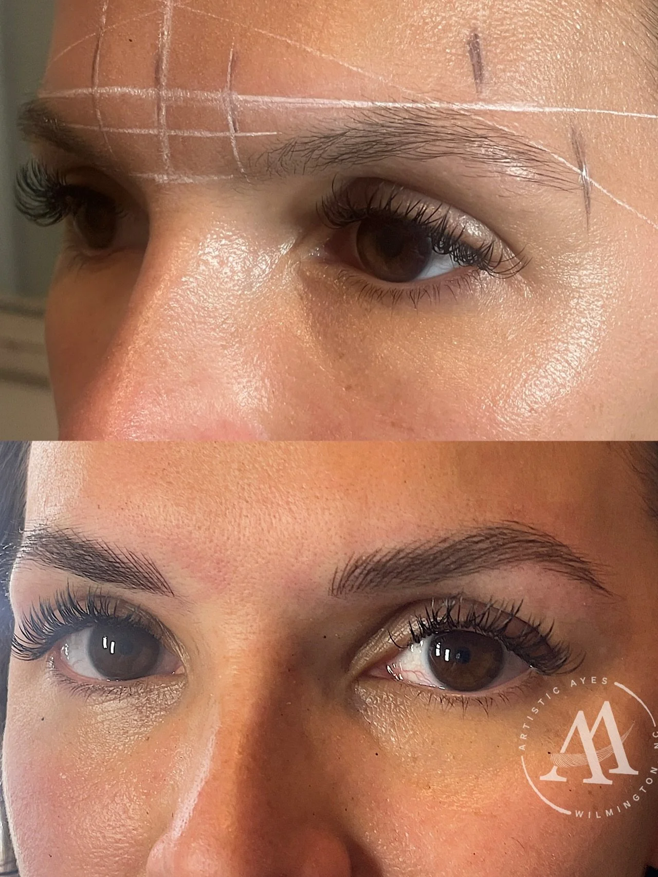 This Beauty took the ferry to get to her Initial Microblading Appointment! We plan to use a &ldquo;layering&rdquo; approach to building these Natural and &ldquo;airy&rdquo; life like brows!
🙈👎No &ldquo;solid-shaped&rdquo; / &ldquo;sticker-looking&r