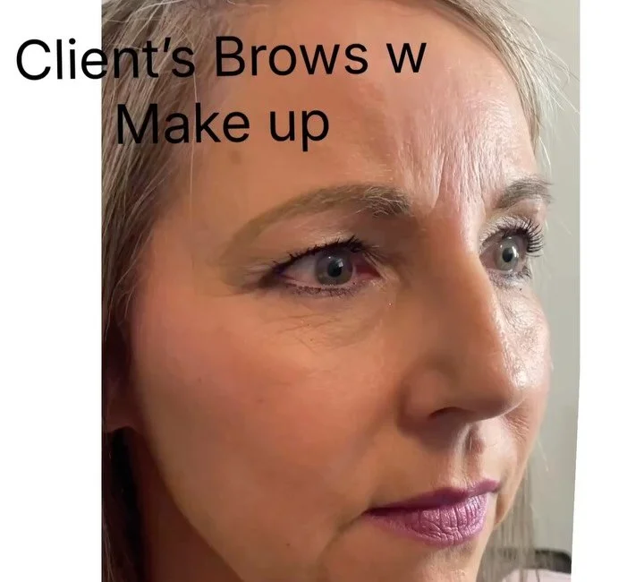 Flip thru to see Before/After pics!During the first visit our Brow Goals are to create a flattering symmetrical shape and aim for the perfect healed color! The 6 week complimentary Touch Up Appointment will allow us to adjust Shape, Color and add add