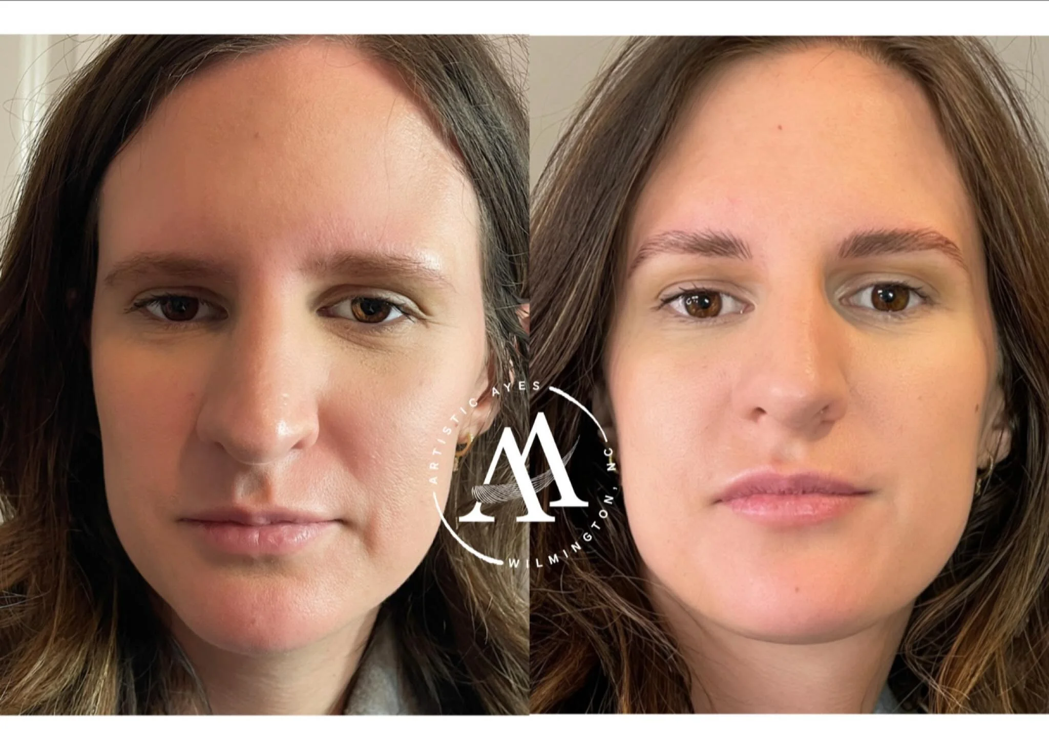 . Sometime you just need a little lift! 
.
🙈👎No &ldquo;solid-shaped&rdquo; / &ldquo;sticker-looking&rdquo; Brows Allowed!
.
#microbladingwilmington #wilmingtonmicroblading
#microbladingwilmingtonnc
#microbladinglelandnc
#microblading #microbladingb