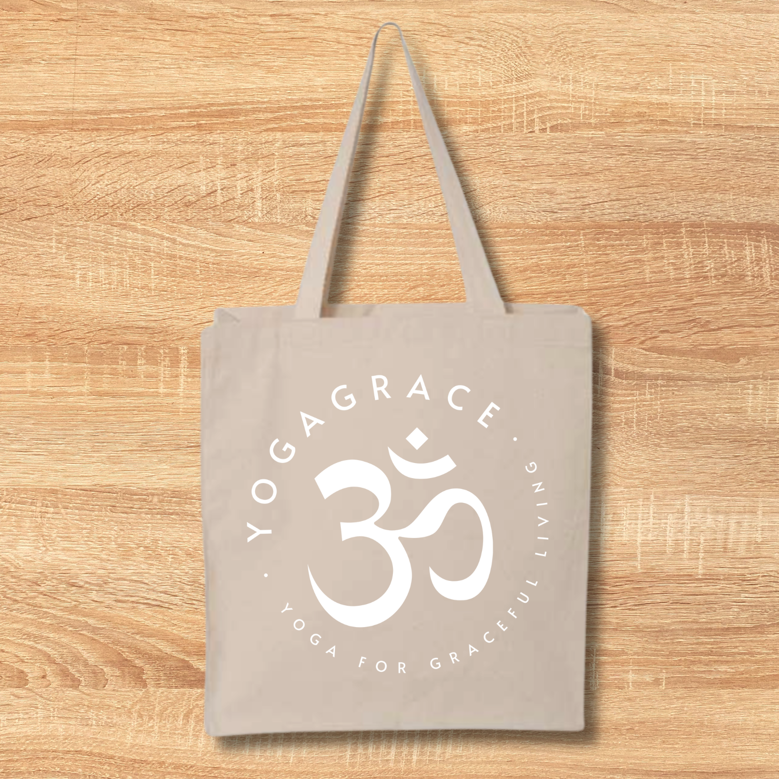 YG Om Tote Bag Light Print