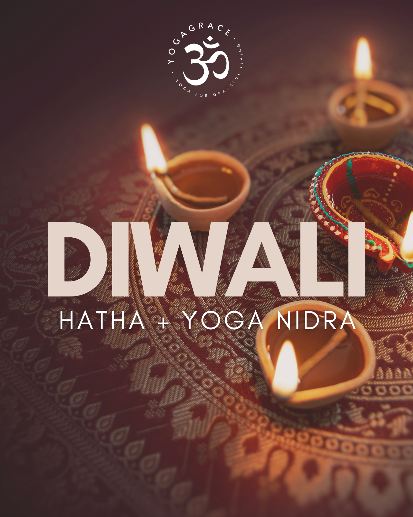 Diwali Candlelit Practice w. Teresa + Ricardo