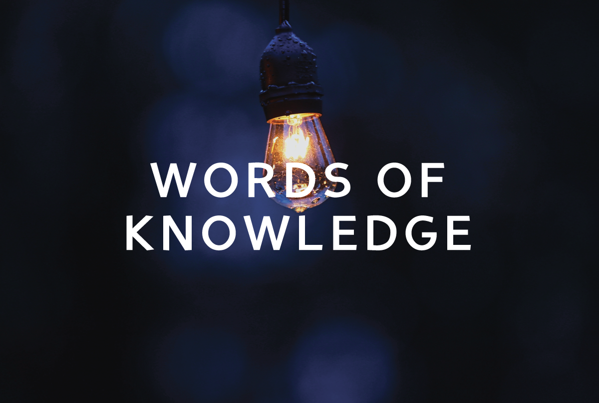 WORDS OF KNOWLEDGE COURSE