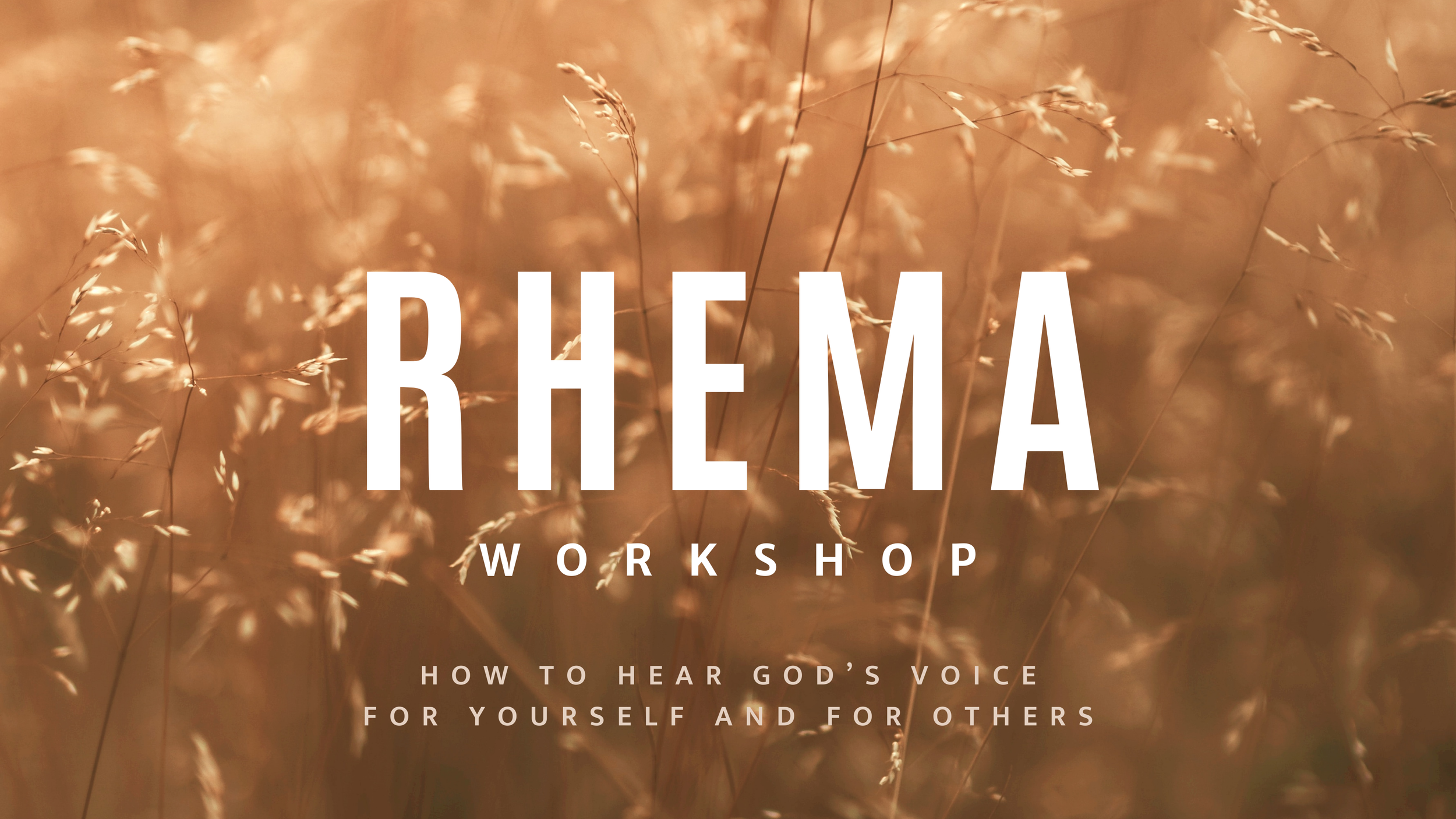Rhema Workshop
