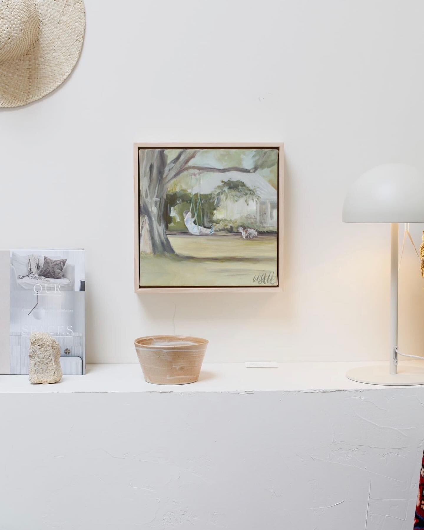 Four paintings have arrived @blackbirdgoods in perfect time for Christmas gifting! Each painting selected personally from my collection by Gemma + Nathan, to sit beautifully within your home &hellip; amongst their many beautiful wares. Having made th