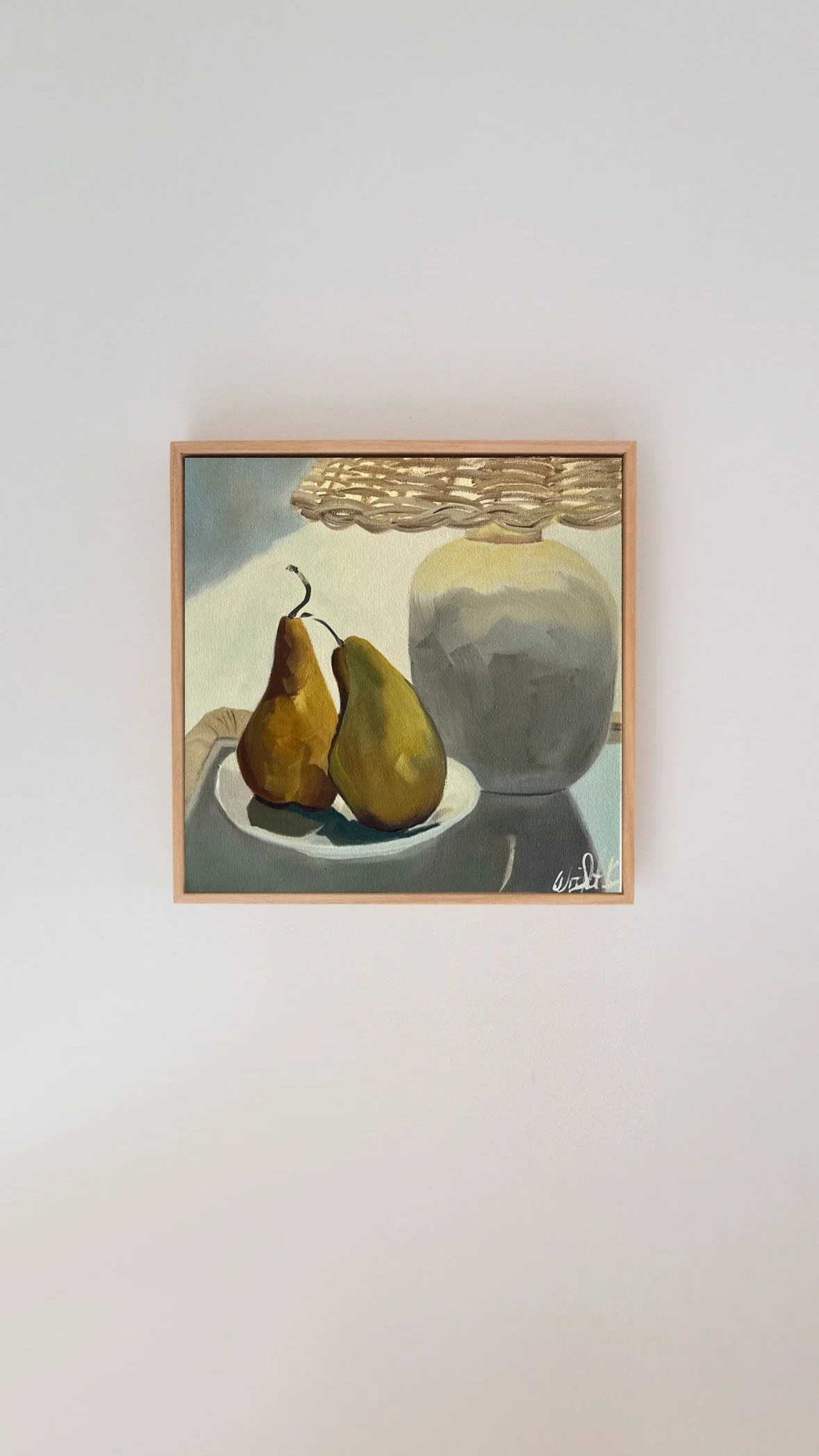 Pears and Lamp