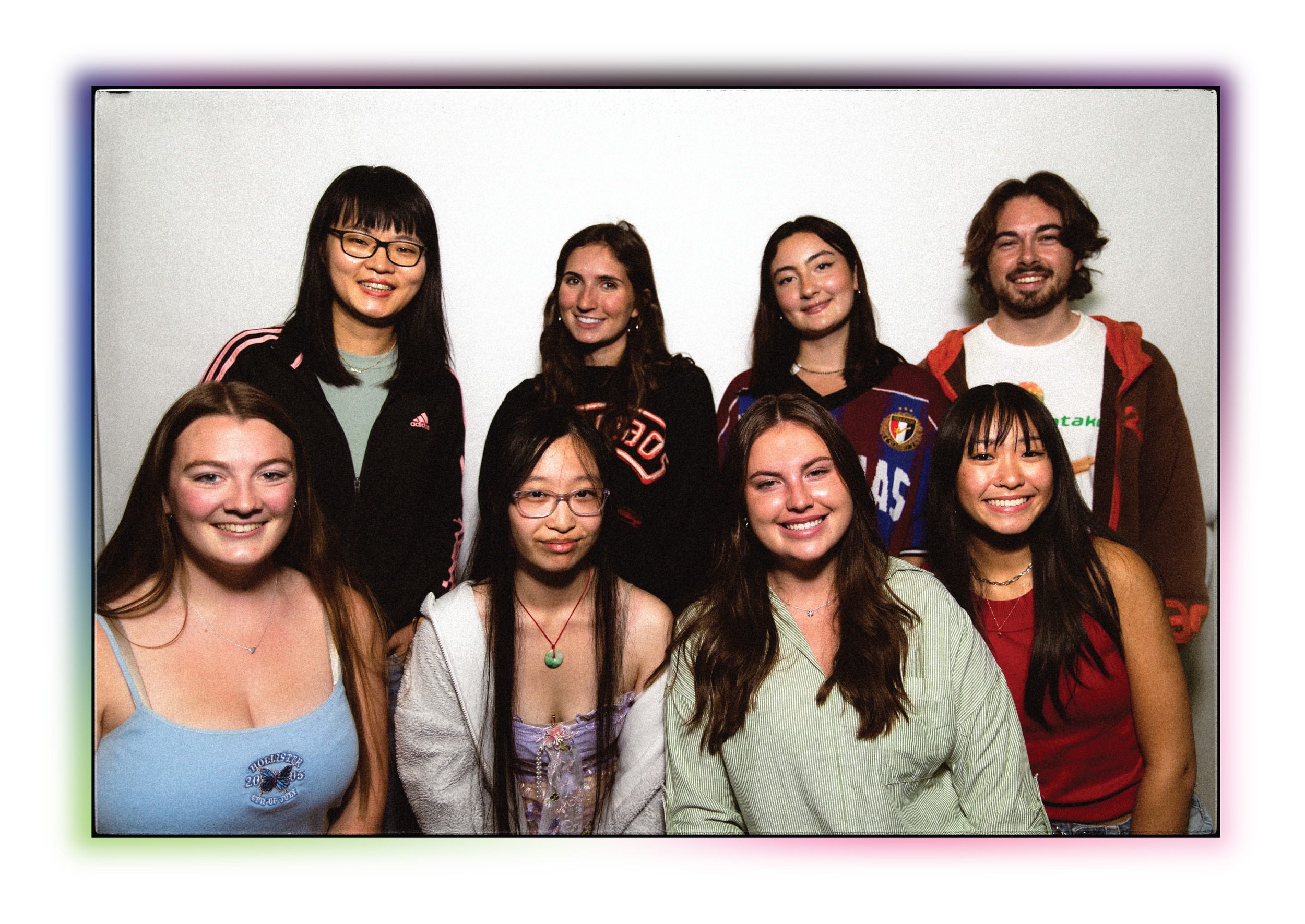 A group photo of Cal Poly Taga's members and our advisor, Dr. Rachel Rouxi Ma.