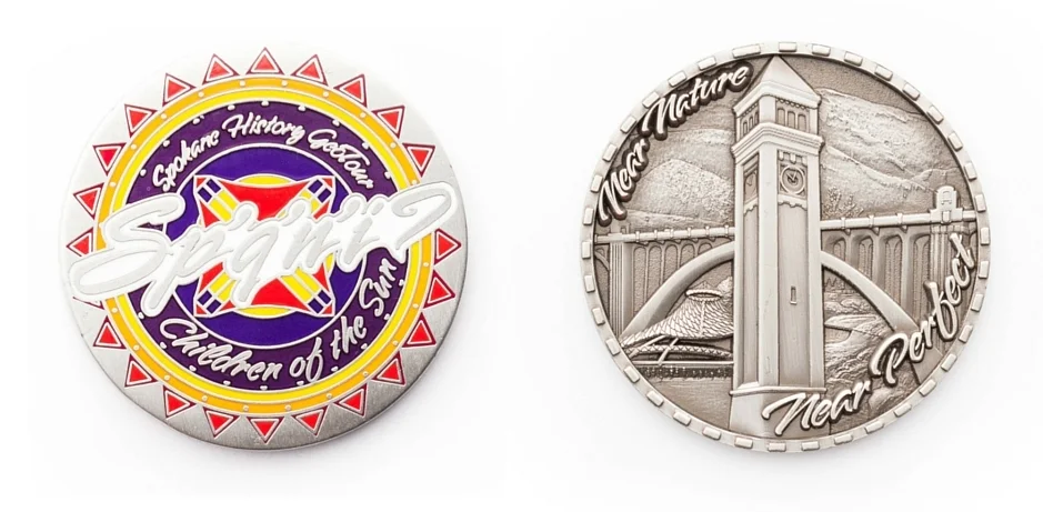 Final Coins for the Spokane History GeoTour