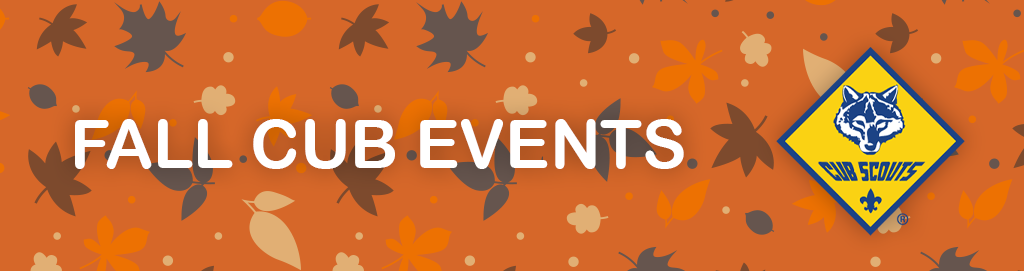 Cub Scout Fall Events 