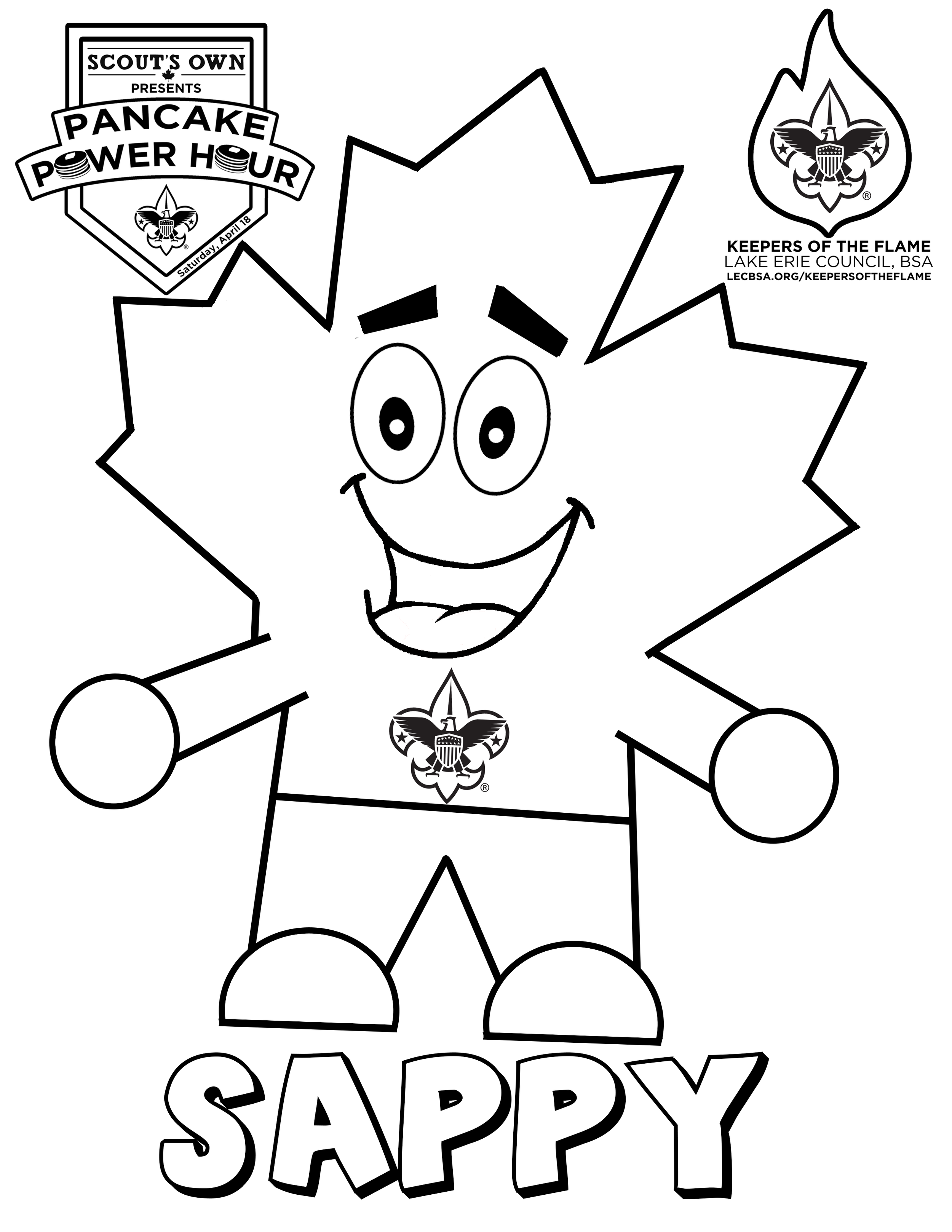 Sappy Coloring Contest 