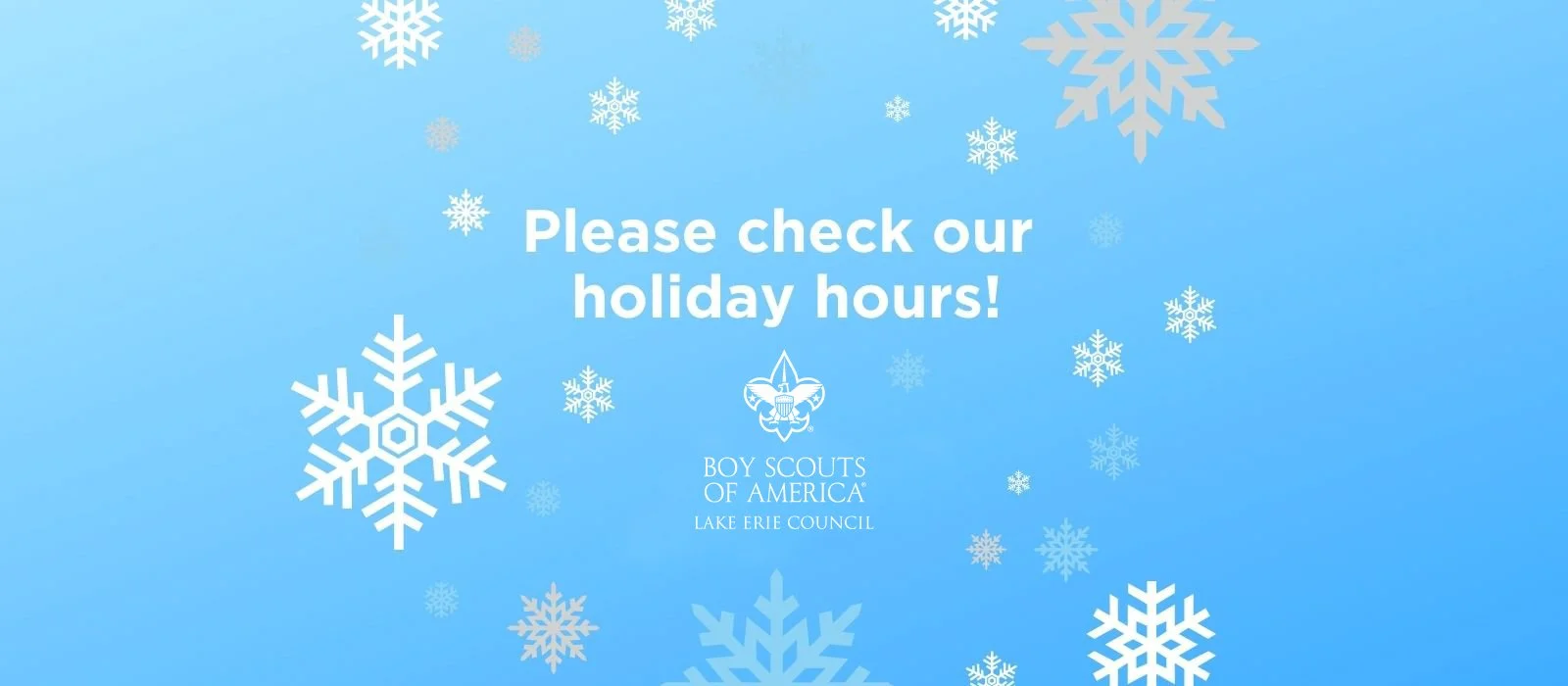 Holiday Hours