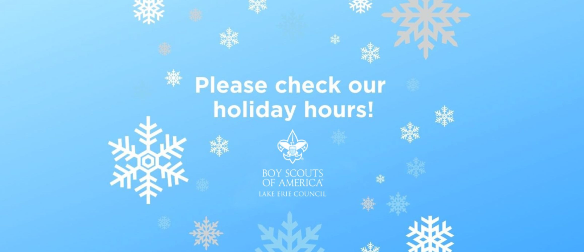 Holiday Hours