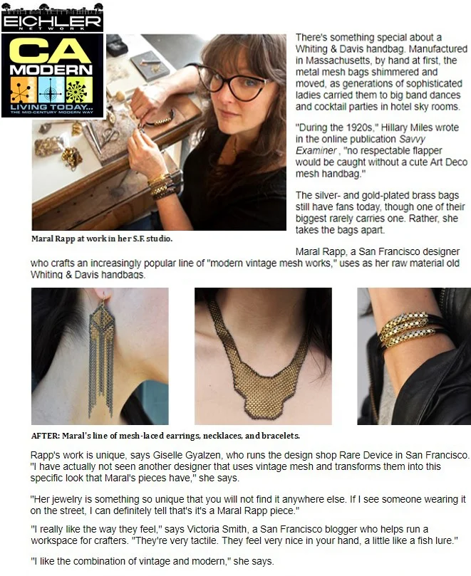 CA Modern Magazine article, 02/14