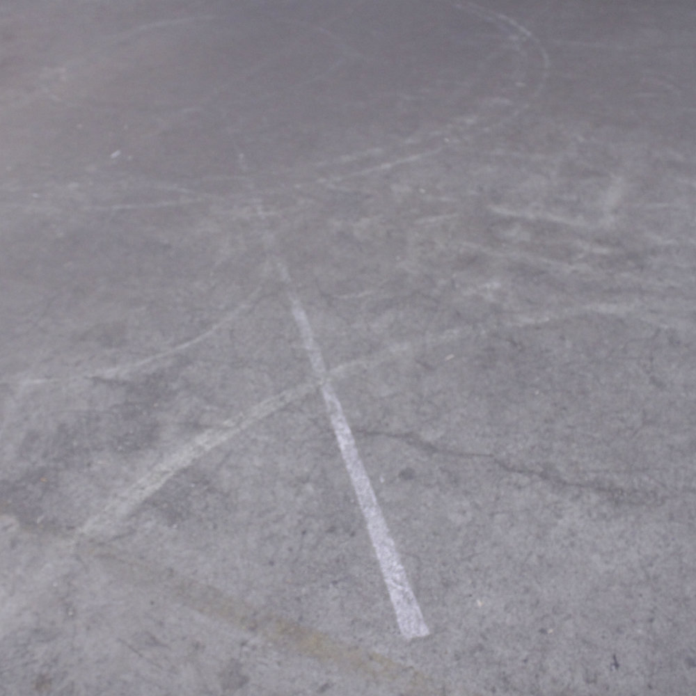  Revisiting the skatepark chalk drawings one week on. 