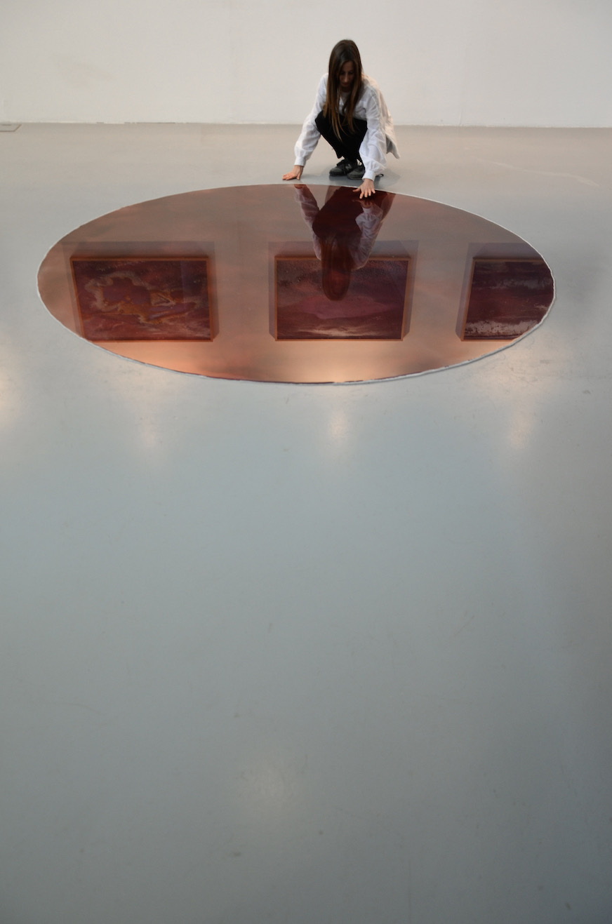 Partes da Terra / Ground Parts - Floor Work IIII. AMAC , Barreiro, Portugal, 2019. Photo Credit : Frederico Vicente