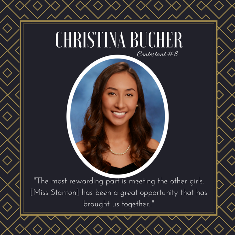 Q&A: 2018 Miss Stanton Contestant #8 Christina Bucher