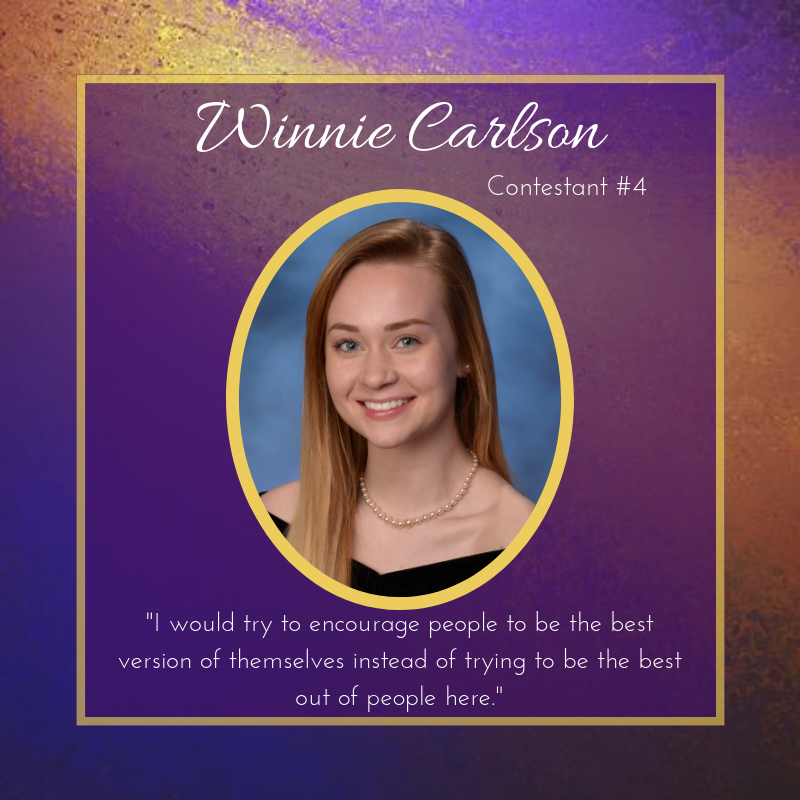 Contestant 4: Winnie Carlson