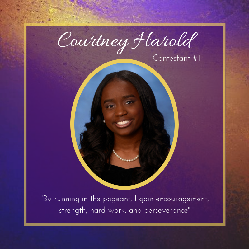 Contestant 1: Courtney Harold