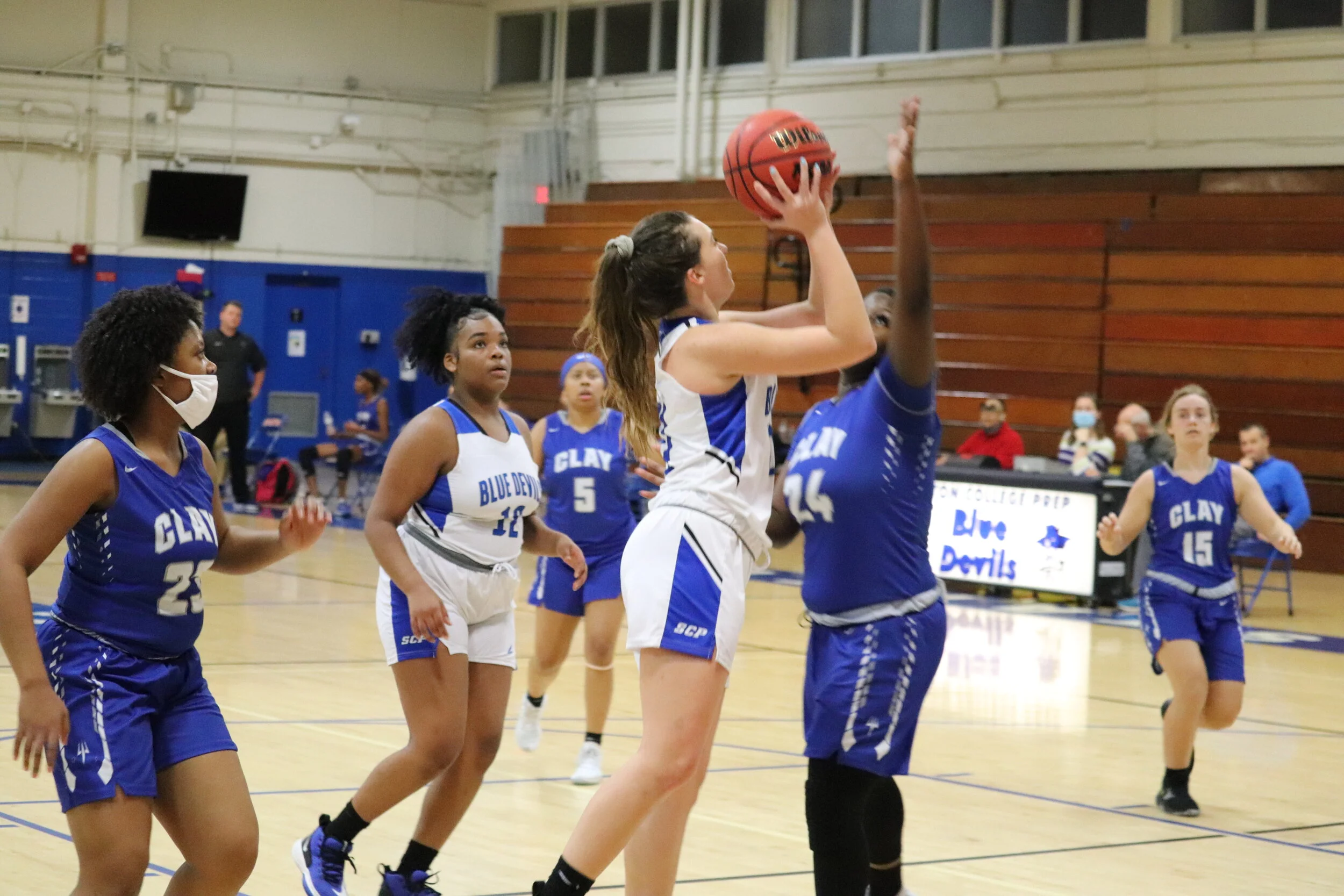 Stanton Bests Clay in the Battle of the Blue Devils