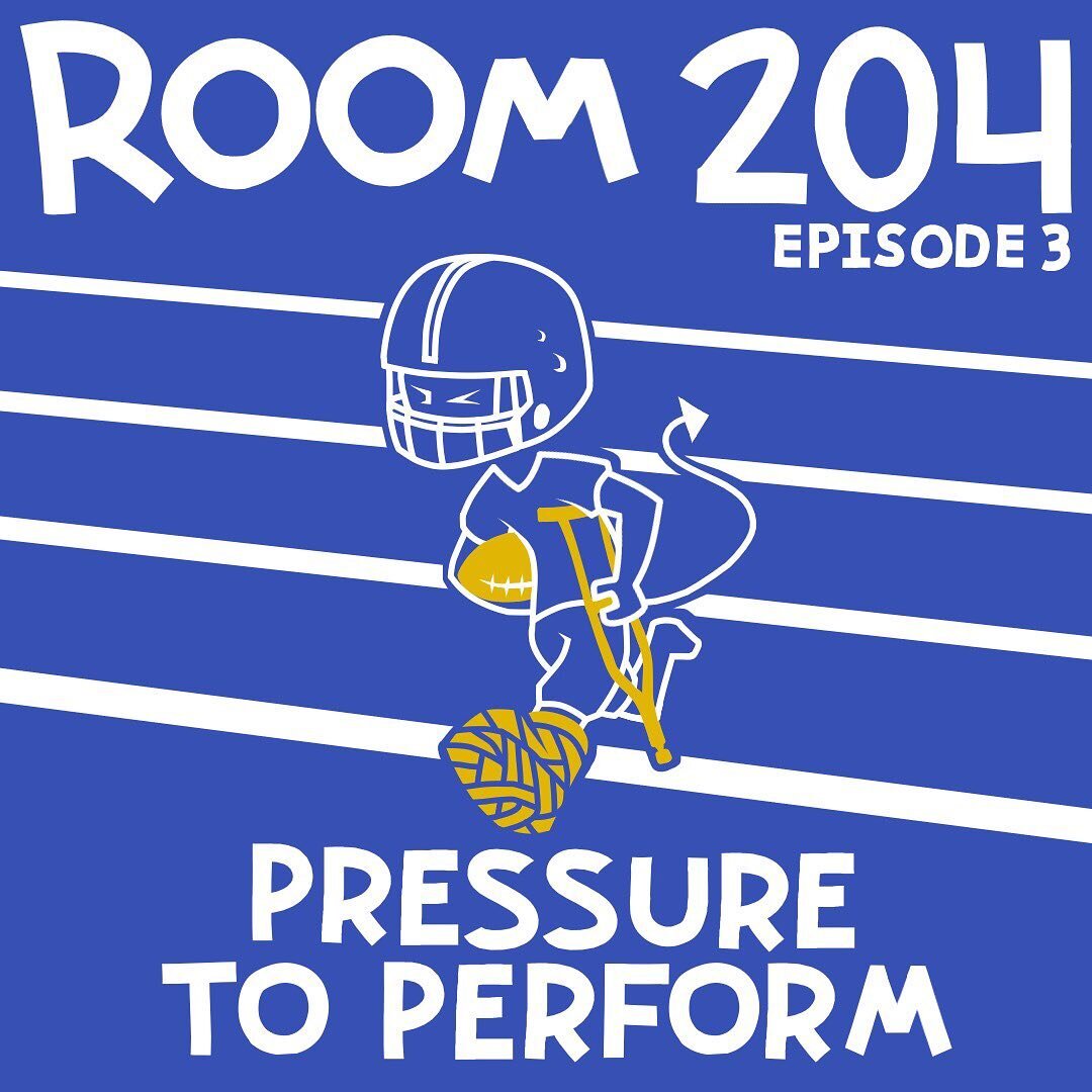 &ldquo;Pressure to Perform&rdquo; episode 3 of Room 204 explores the pressures athletes feel to recover quickly from injury. Available wherever you get your podcasts. #devilsadvocate39

Produced by @rowankershner