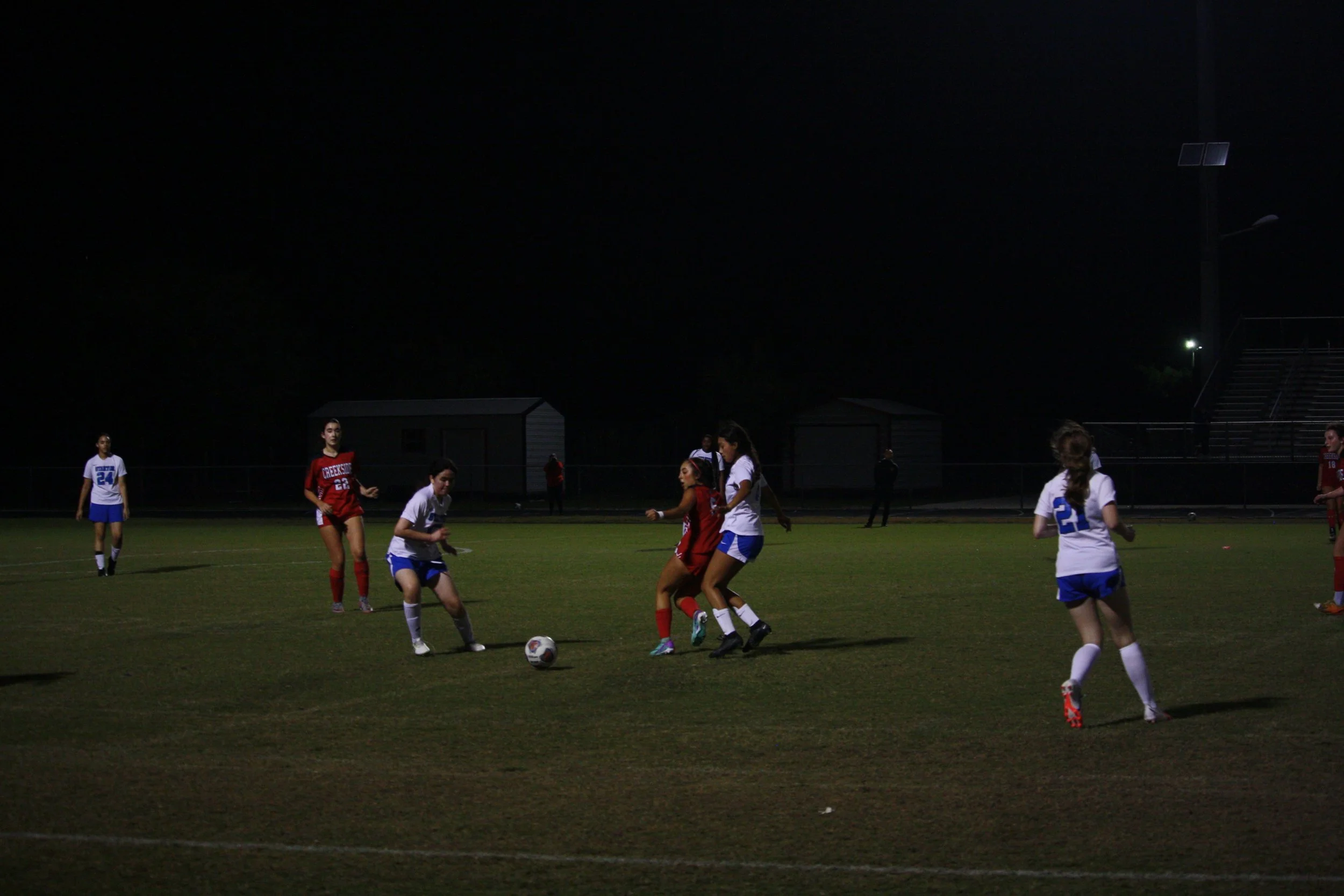 Stanton Shows Promise in Creekside Defeat