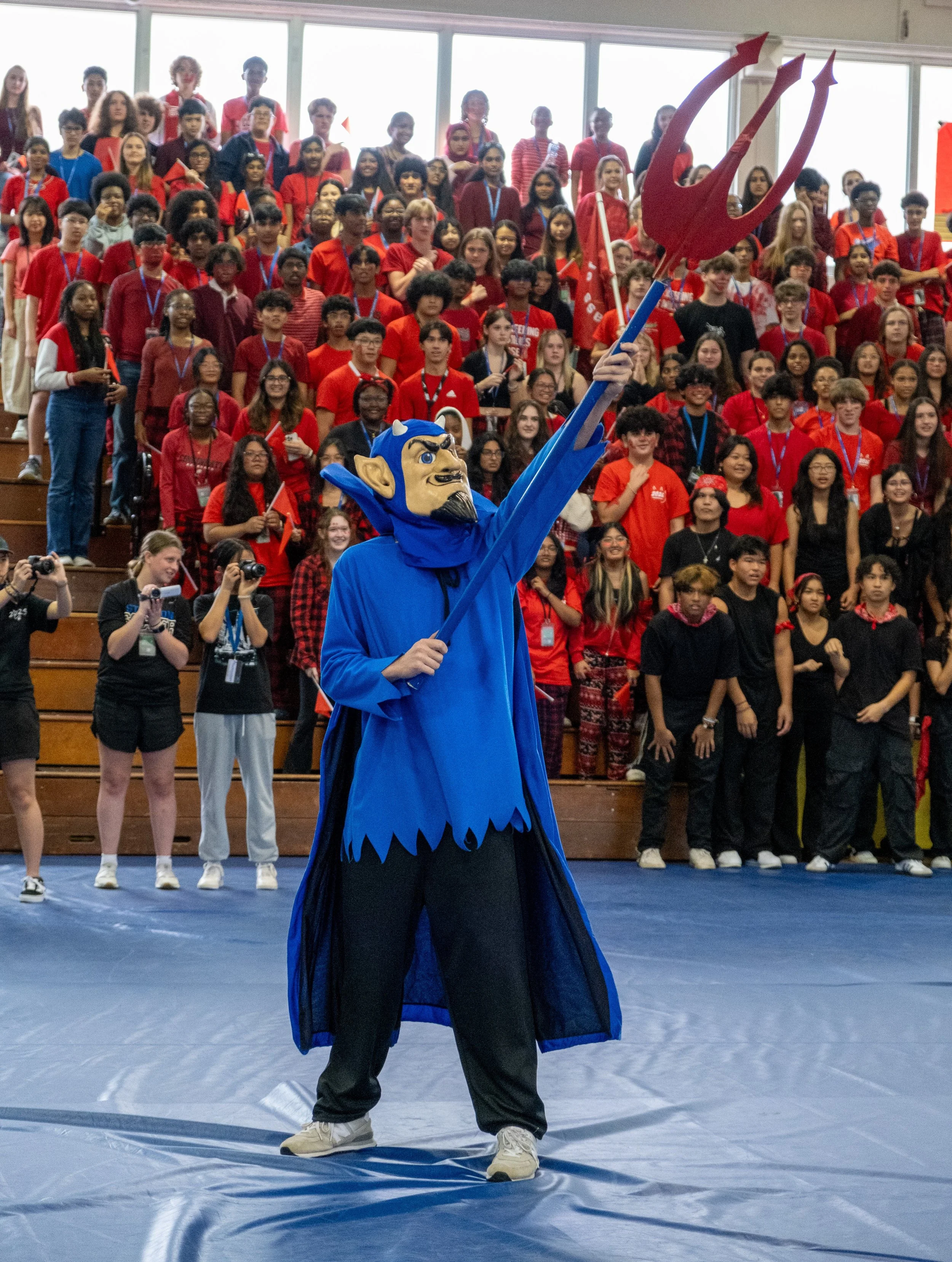 Behind The Mask: The Blue Devil Mascot