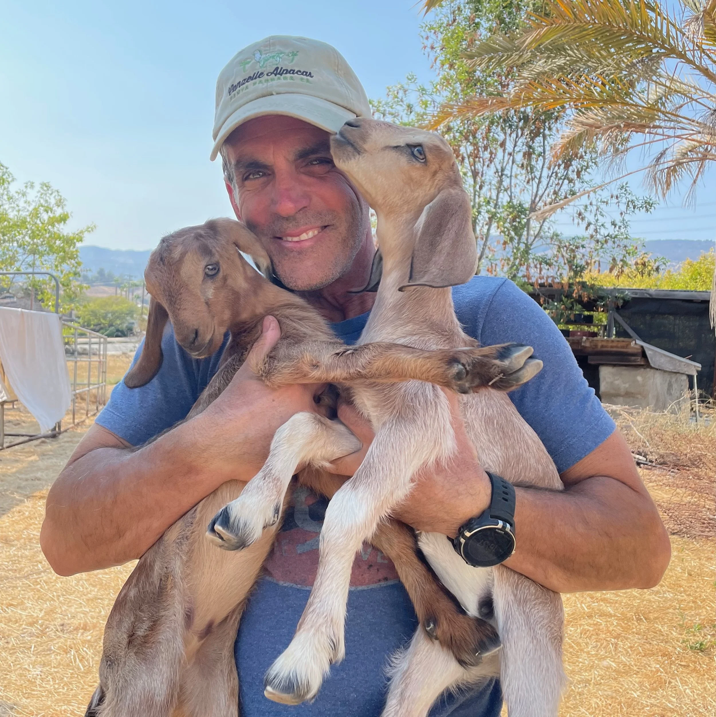 ...a dairy goat breeder...