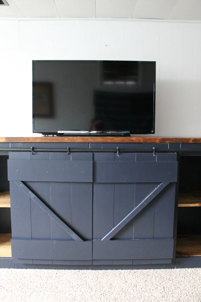 DIY barn door hardware
