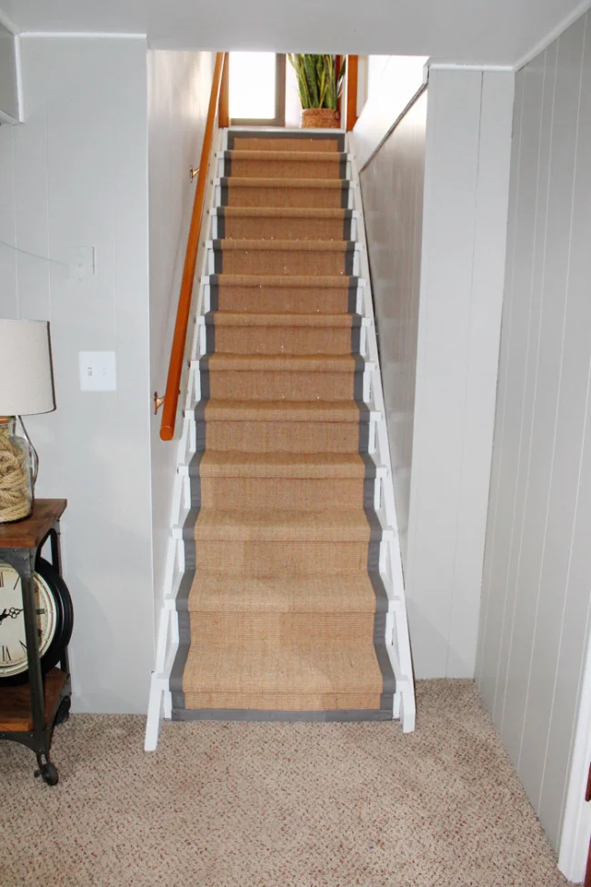 how to install a stair runner