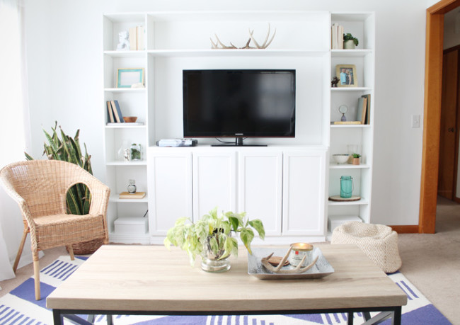 DIY IKEA Hack Built-Ins