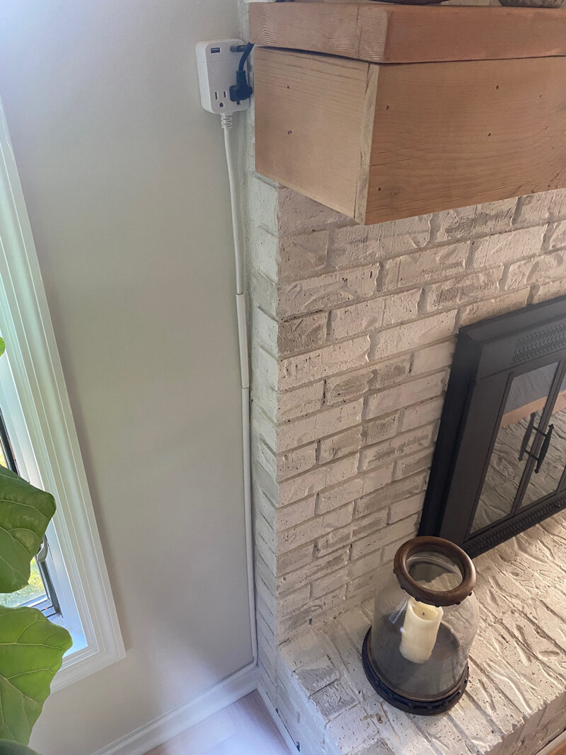 To Mount A Tv Over Brick Fireplace, How To Mount Tv Into Brick Fireplace