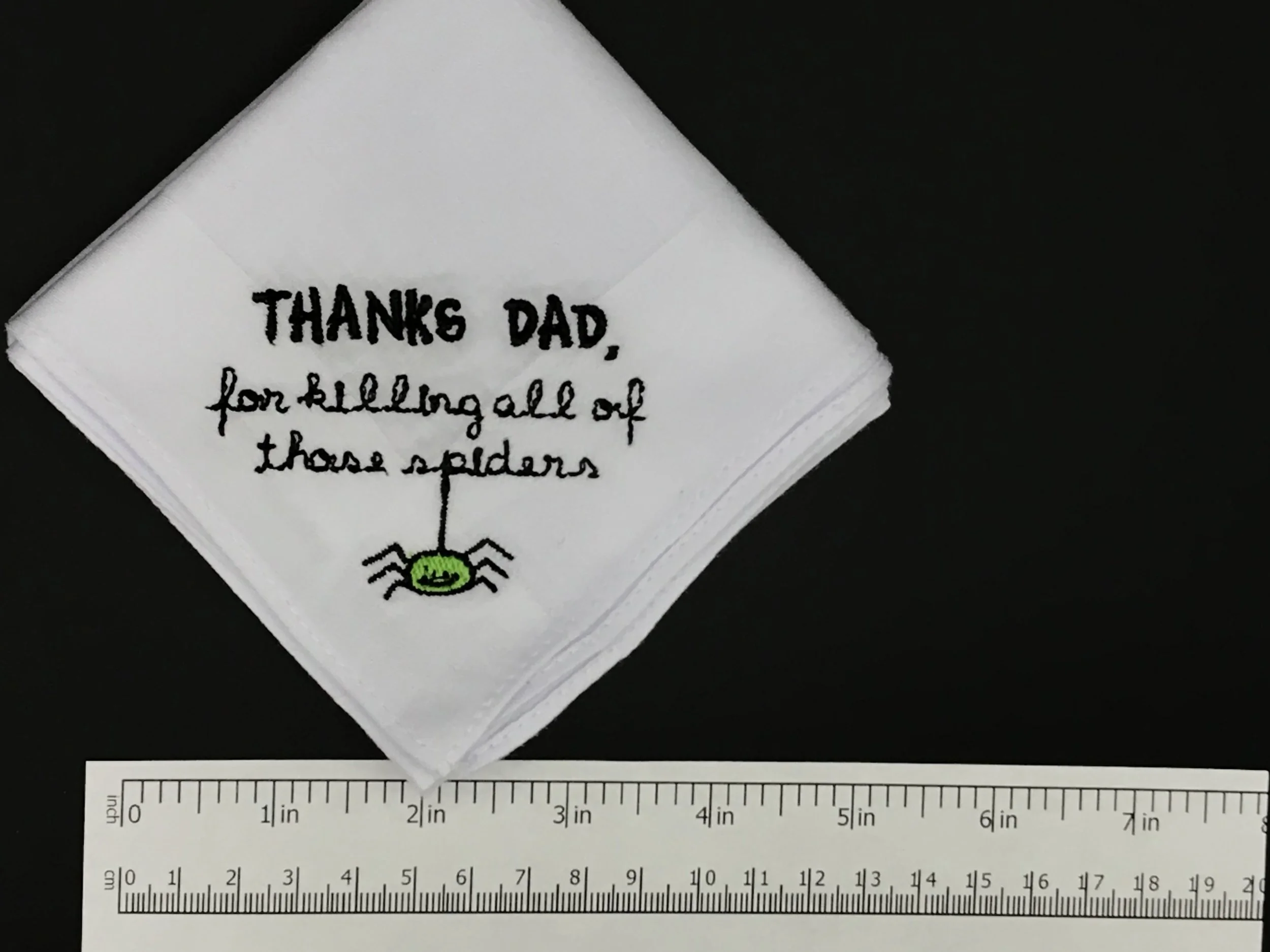 father's day handkerchief