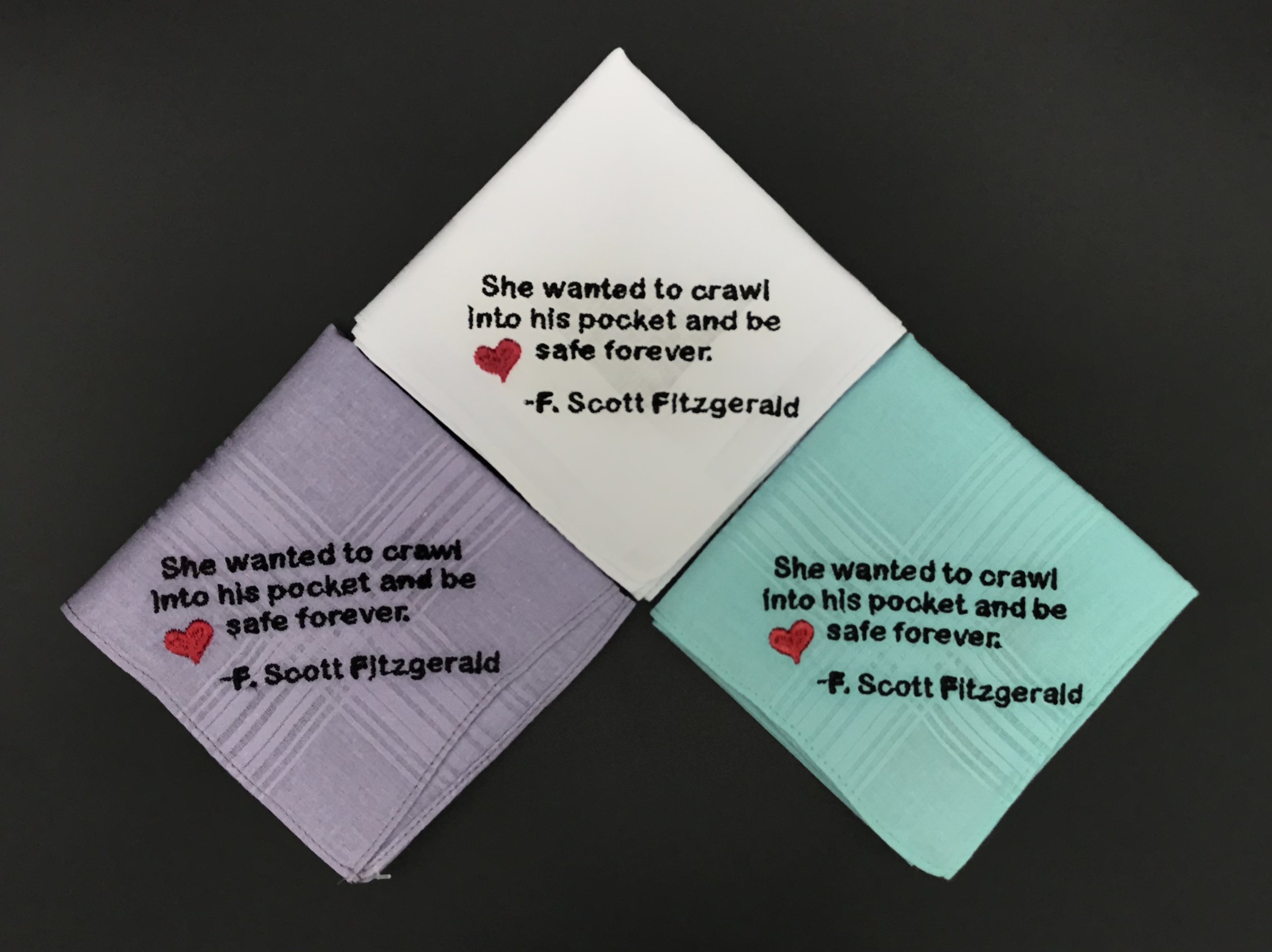 Love Note Hanky