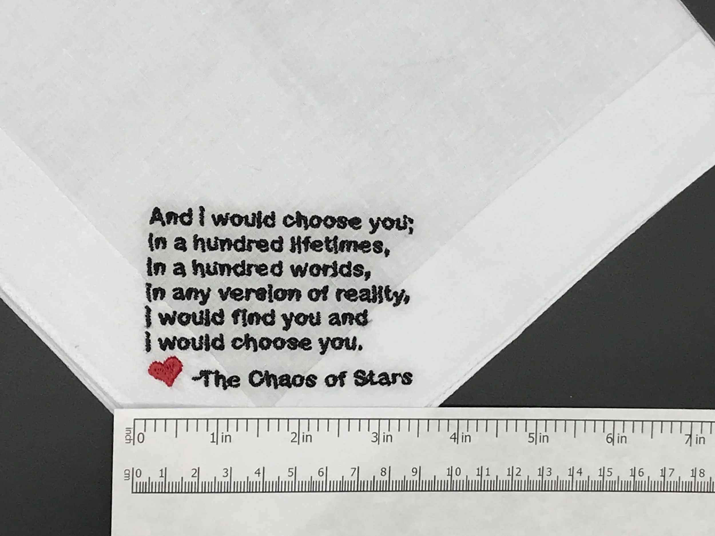 Chaos of Stars hanky