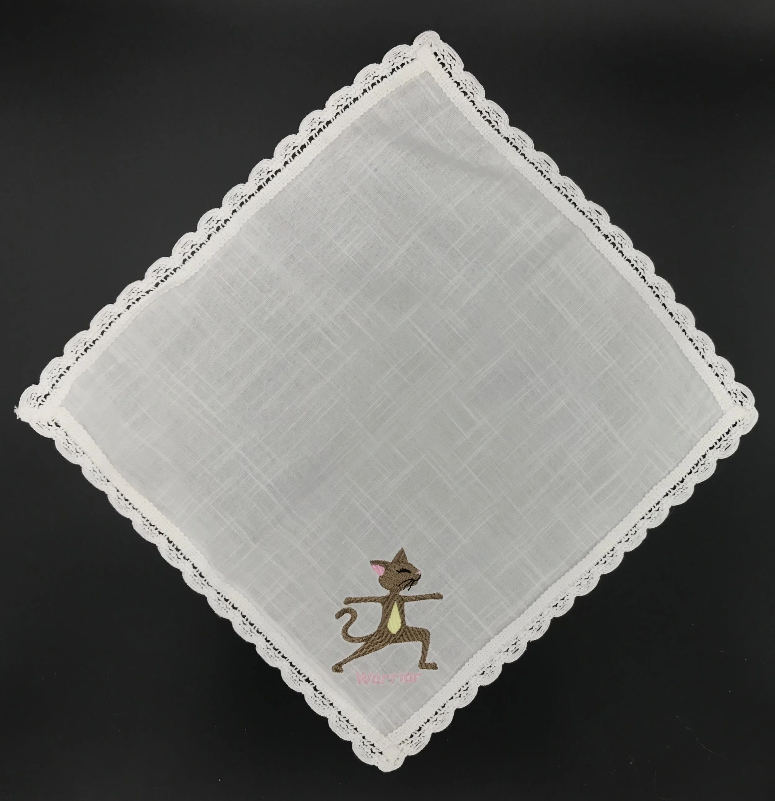 yoga lunge hanky