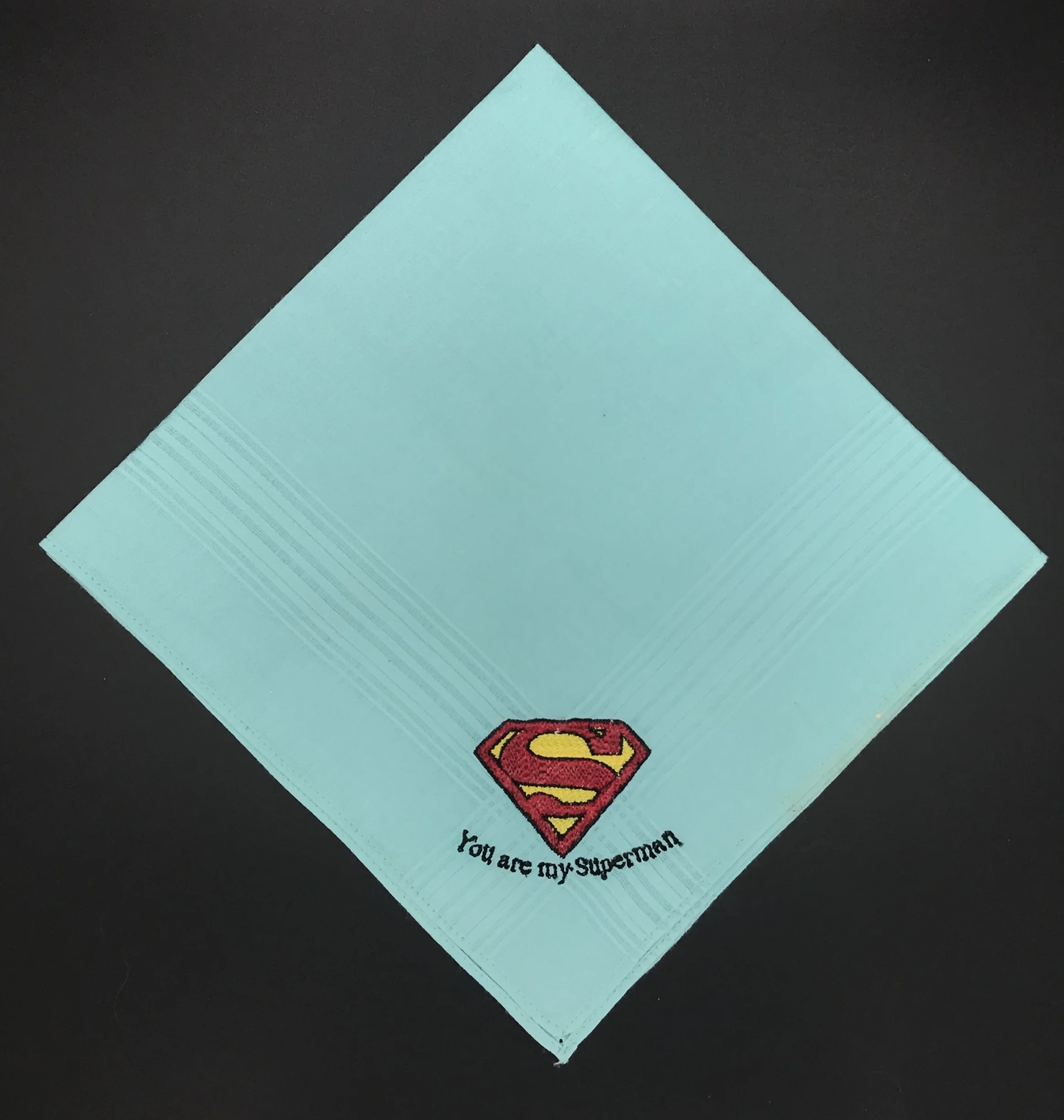 Superman Monogram Handkerchief