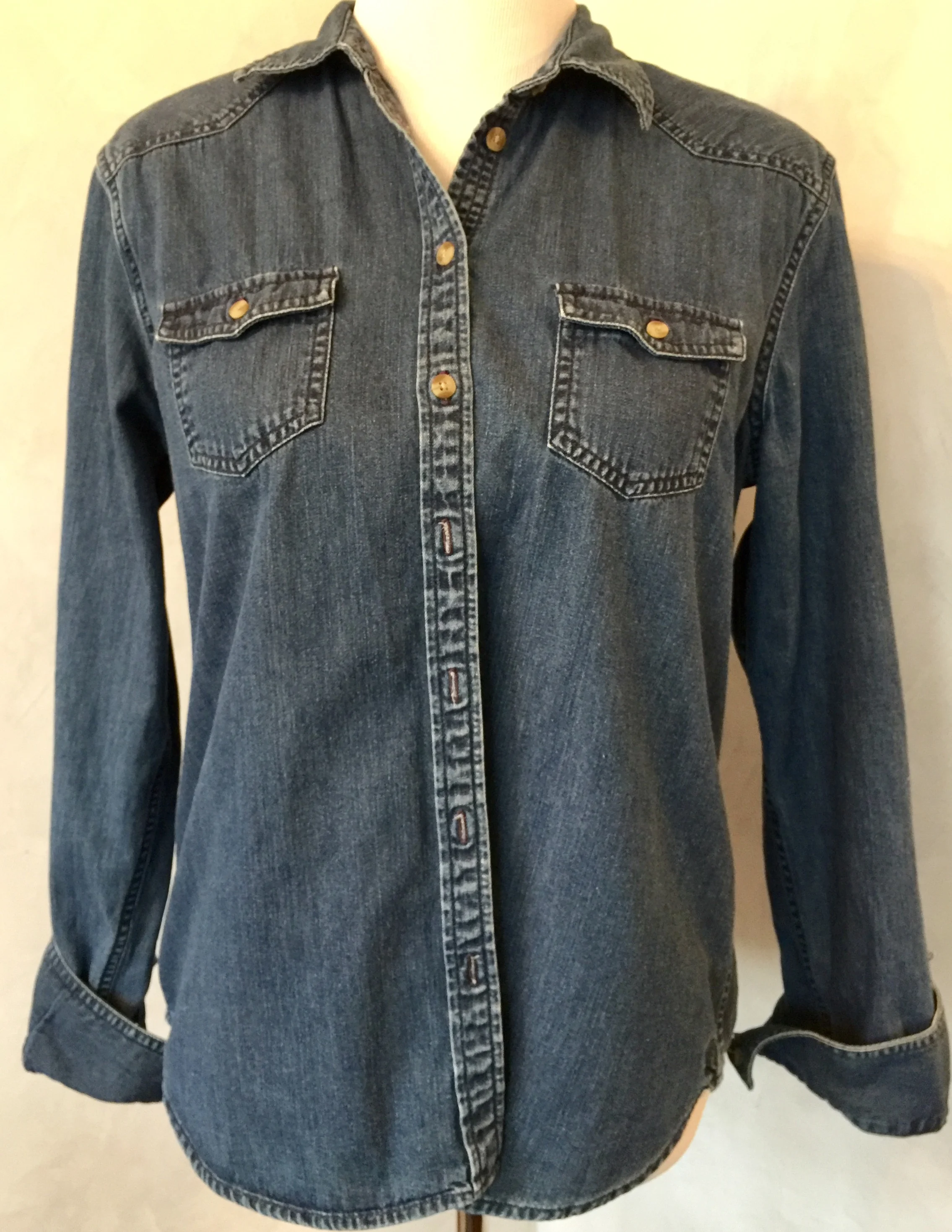 rootman II embroidered denim shirt front.jpg