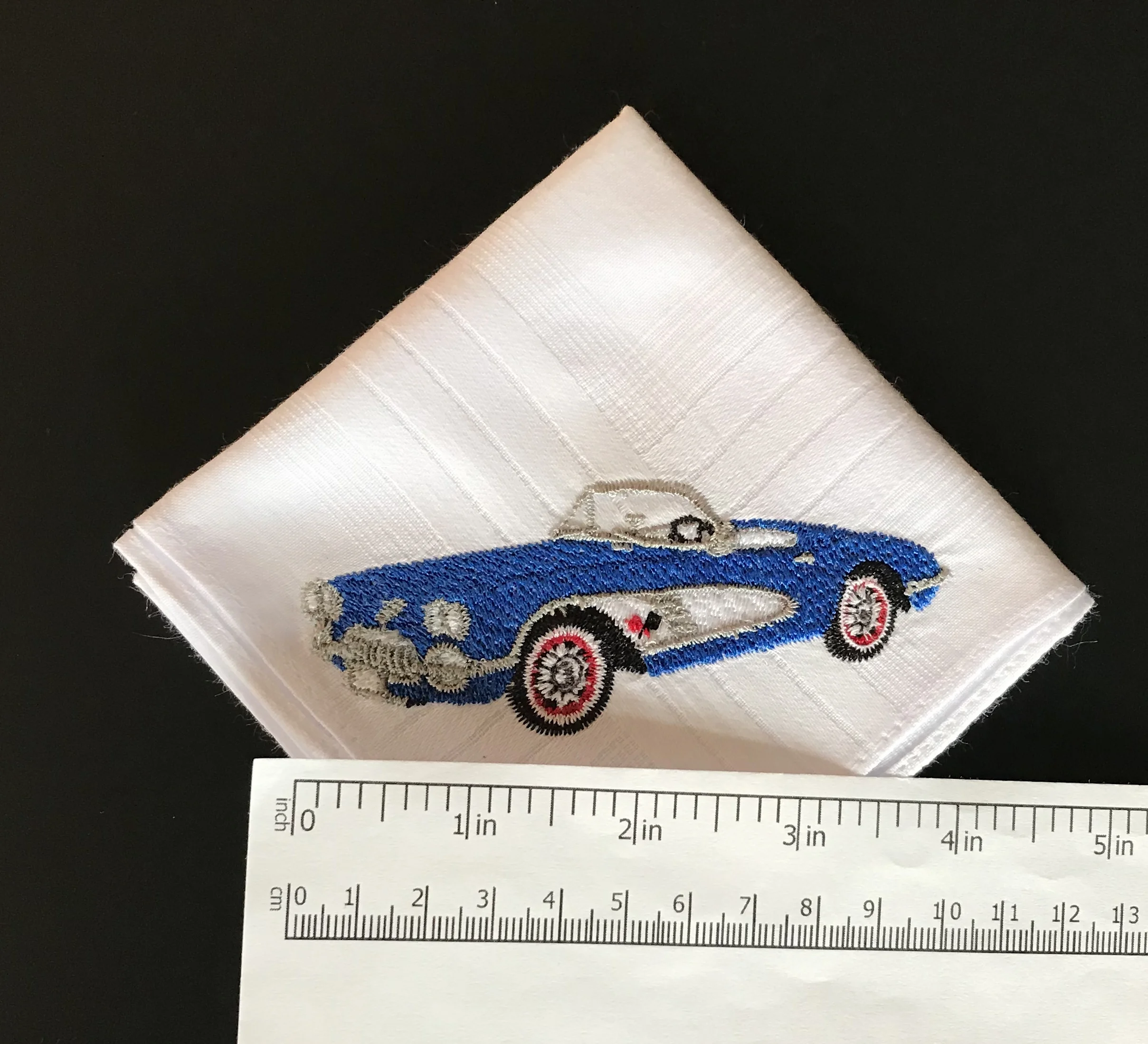 Classic Muscle Car Corvette Convertible 1959 mens blue quarter with ruler.jpg