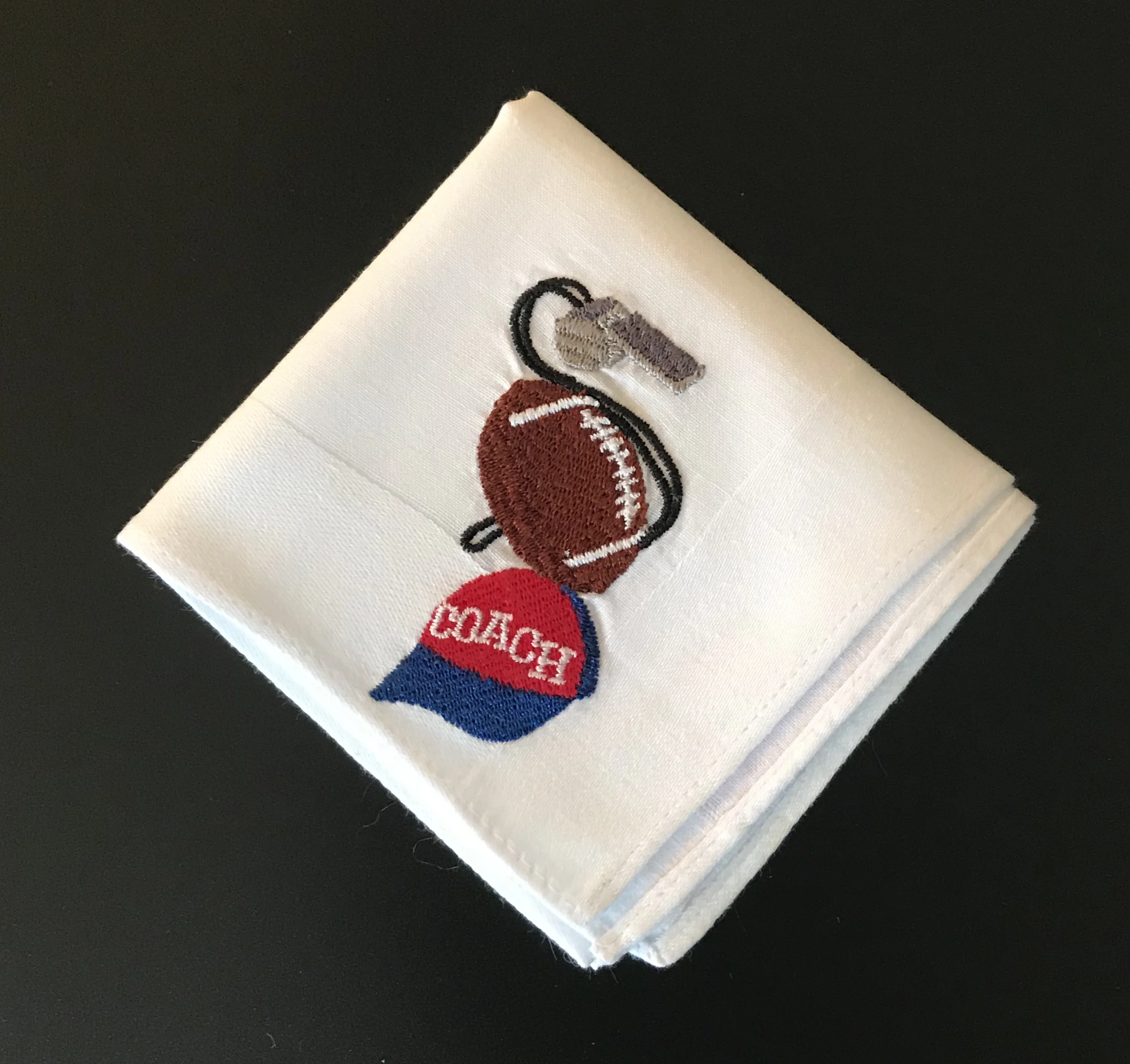Let's Partee Golf Custom Embroidered Handkerchief — Sew Cheeky & The