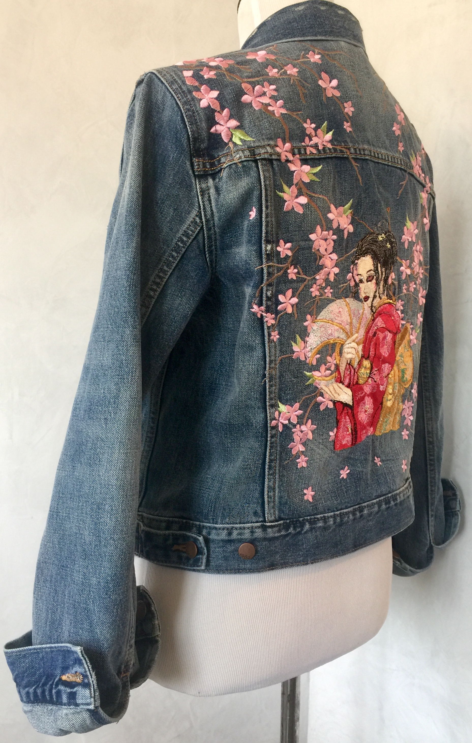 vintage denim jacket