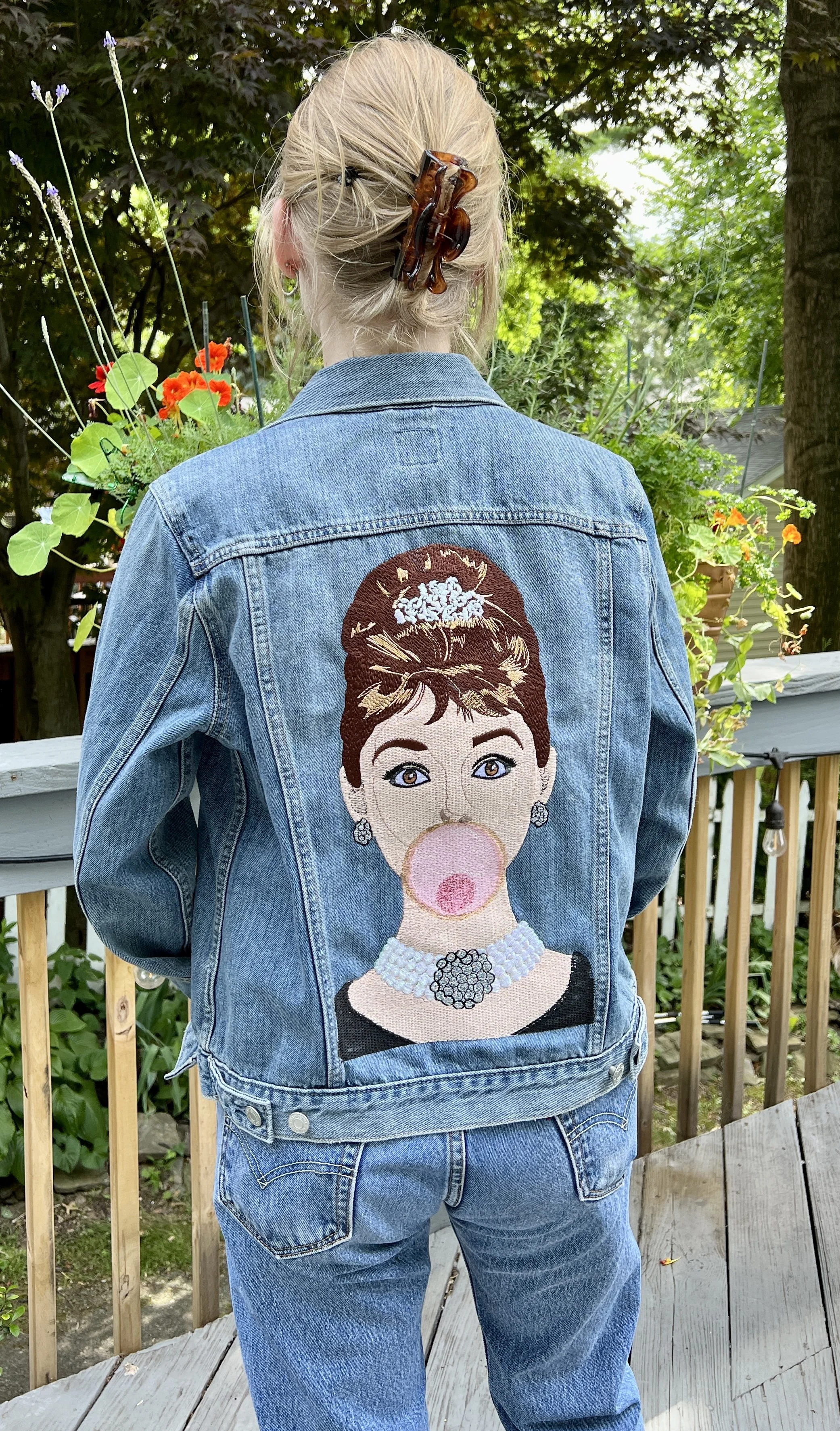 Embroidered Denim — Sew Cheeky \u0026 The 