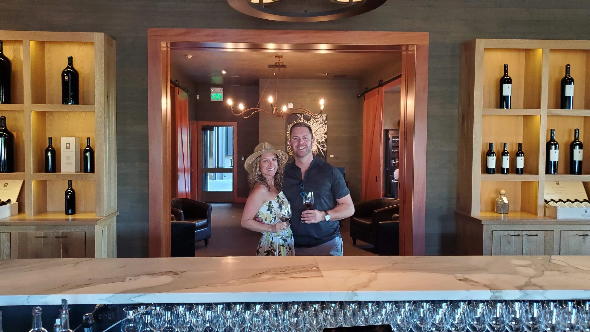 Tasting at AO winery