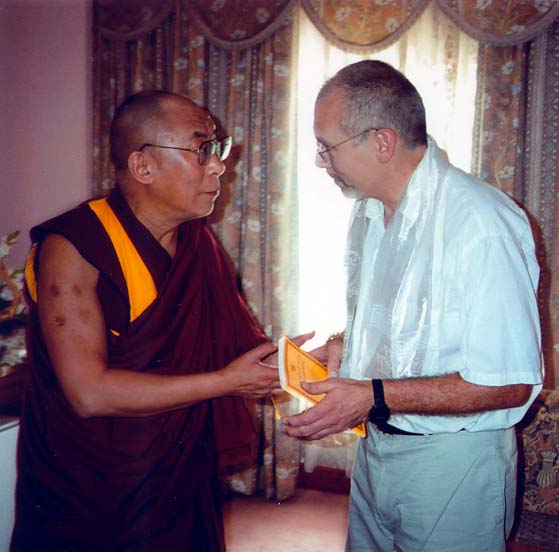  Audience with His Holiness, 2004. Performing at the 1st World Festival of Sacred Music, Bangalore, India. 