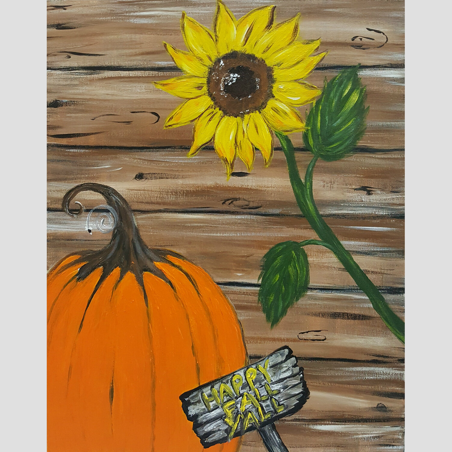 Happy Fall Y'all Paint-Night- Butterfields Cafe Royal Palm Beach — Jan ...