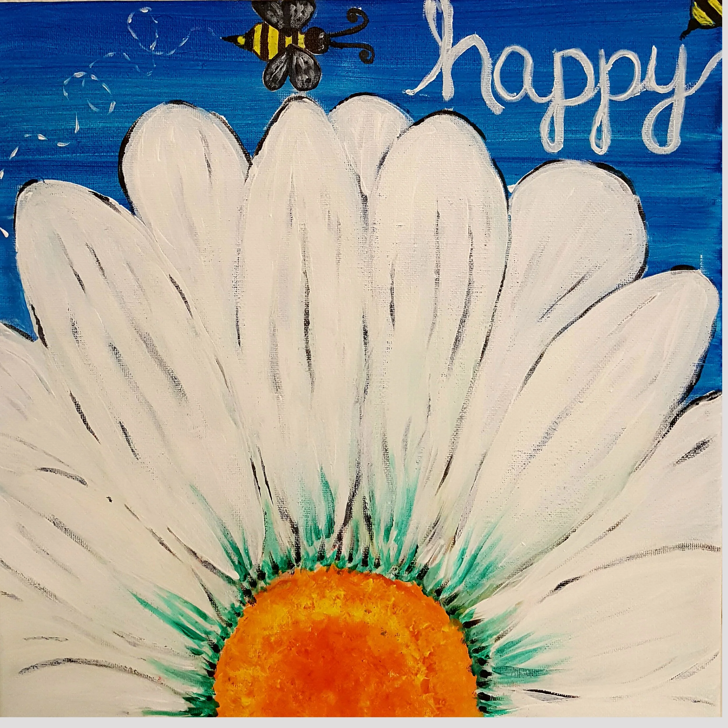 Bee Happy Paint-Night Event- Loxahatchee Studio